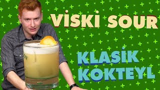 Viski Sour Nasıl Yapılır  Klasik Kokteyl [upl. by Filmore649]