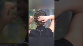 Easy party hairstyles  try this hairstyles for upcoming wedding sythairstyleviralvideoshorts [upl. by Nnauol]