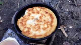 Making Bannock Bread for the First Time Country Preppers Recipe [upl. by Yrellih]