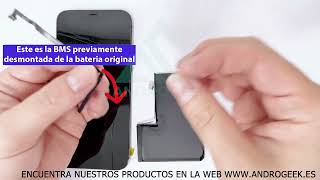 CAMBIO DE BATERIA IPHONE 12 PRO MAX 100 SIN MENSAJE  SIN SOLDAR NI PROGRAMAR [upl. by Aihsekyw]