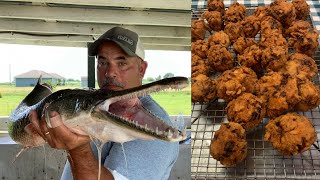 Garfish CleanCook Cajun Made Gar BallsBoulettes [upl. by Massey]