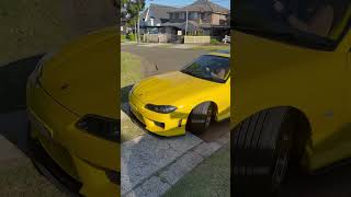 S15 Turbo Flutter going into DRIVEWAY s15 silvia schassis drift turbo jdmcars [upl. by Hunley948]