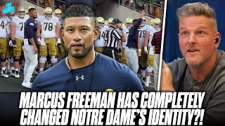 quotNotre Dame Looks Different amp Marcus Freeman Is The Main Reasonquot  Kirk Herbstreit  Pat McAfee [upl. by Manda]