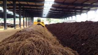 Windrow composting of Biosolids [upl. by Ubald306]