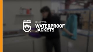 How to Waterproof a Jacket with Revivex Water Repellents [upl. by Colburn]