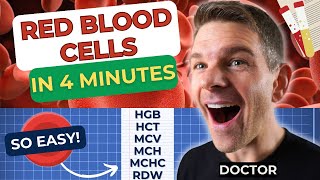 Red Blood Cells Explained The 7 CBC Measures Hemoglobin amp Diagnosing Anemia Treat yourself [upl. by Norling300]