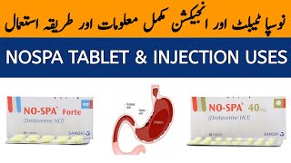 Nospa Forte Tablet Uses  Nospa Tab Uses  Nospa Tab 40mg  No Spa Forte Tablet Uses in Urdu [upl. by Jennie]