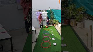 Numbering ring ball popping game Competition shorts ytshots [upl. by Solon]