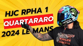 HJC RPHA 1 Quartararo 2024 Le Mans Special Unboxing [upl. by Carlynn825]