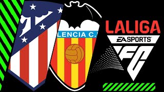 ATLÉTICO MADRID VS VALENCIA [upl. by Adniroc981]