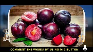 SPOKEN ENGLISH VOCABULARY HINDI BANGLA TELUGU TAMIL URDU KANNADA MALAYALAM TYPES amp NAMES OF FRUITS [upl. by Boar]