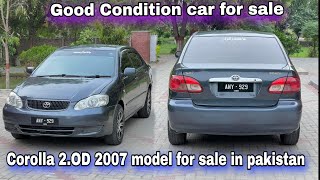 Toyota corolla 2OD 2007 Engine diesel FOR SALE in pakistan [upl. by Nats218]