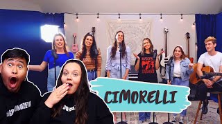 Cimorelli  Disney Medley  Reaction [upl. by Leribag59]