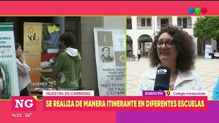 Muestra de carreras itinerante en diferentes escuelas [upl. by Onateyac]