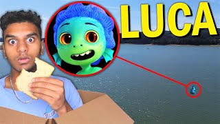 Do Not Mail Yourself To LUCA THE SEA MONSTER From LUCA MOVIE At 3AM CURSED LUCA IN REAL LIFE [upl. by Gram]