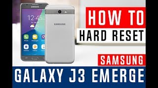 How to Hard Reset Samsung Galaxy J3 Emerge J327P [upl. by Ilat]