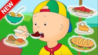 ★NEW★ Caillou and the FOOD FAIR  Funny Animated cartoon for Kids  Cartoon Caillou l Cartoon Movie [upl. by Alleyn428]