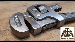 RECORD 10 Pipe Wrench Restoration [upl. by Incrocci336]