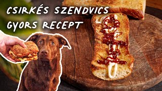 Az igazi csirkés szendvics  recept [upl. by Obellia]