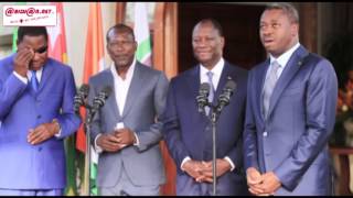 Intervention des PR Ouattara et Faure suite à la Réunion avec les PR Talon et Boni Yayi [upl. by Fiorenze]