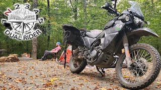 Motorcycle Camping  When to Camp at a State Park [upl. by Leirbag]