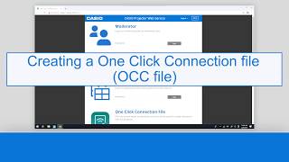 Creating a One Click Connection file OCC file [upl. by Ydoj]