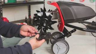 The TB154 E electric cultivator  How to set up your garden cultivator [upl. by Rhoda]