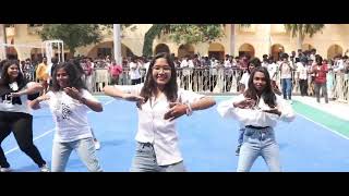 Viscom Students Flashmob Full Video  ICON 20 Logo Launch [upl. by Htebarual989]