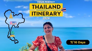 Thailand Itinerary 5 7 10 Days  How to Plan Thailand Trip from India  Visa Free for Indian 2024 [upl. by Hotze575]