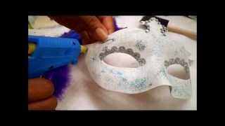 DIY Masquerade Mask [upl. by Gamages]