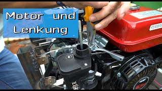 GoKart selber bauen 3 Der Motor und die Lenkung [upl. by Braasch]