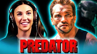 PREDATOR 1987 Movie Reaction w Coby FIRST TIME WATCHING [upl. by Anohr582]