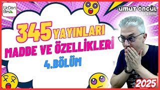 345 Yayınları  TYT Fizik  Madde ve Özellikleri  4Bölüm [upl. by Nekcarb427]