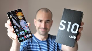 Samsung Galaxy S10 Lite  Unboxing amp Full Tour [upl. by Etnahsal]