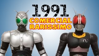 Black Kamen Rider Black Man  Glasslite  Comercial Raríssimo  1991 [upl. by Leirza]