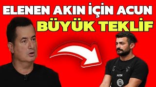 Masterchef Türkiye Elenen Akın için Acun Ilıcalıdan Flaş Teklif Kabul Ederse herkes yeniden [upl. by Enaz]