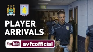 Man City v Aston Villa  Player arrivals [upl. by Dwayne]