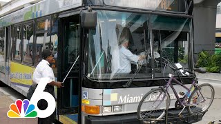 MiamiDade public transportation will be free through 2023 Here are the new bus routes changes [upl. by Rebm]