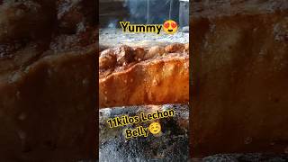 11 kilos Lechon Belly😍reels food porkbelly highlights viralvideo viralshort viralreels [upl. by Deering929]