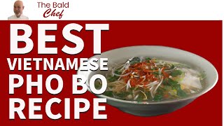 Best Vietnamese PHO BO RECIPE [upl. by Firmin]