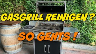 Wie reinige ich meinen Gasgrill  Tutorial zur Reinigung und Pflege eines Gasgrills  Grillreinigung [upl. by Geddes]