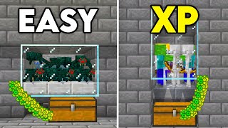 BEST MOB SPAWNER XP FARMS in Minecraft Bedrock 121 [upl. by Nereen]