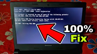 Fix  PXE  E61  Media test failure Check Cable  PXE  M0F Exiting PXE ROM  Home Solution [upl. by Anjanette]