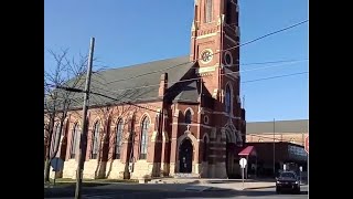 Aurora Illinois Catholic churches on northeast side  beautiful Catholic churches [upl. by Anirda902]