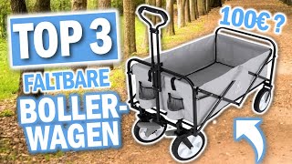 Die besten FALTBAREN BOLLERWAGEN Vergleich  Top 3 Bollerwagen 2024 [upl. by Eidahs]