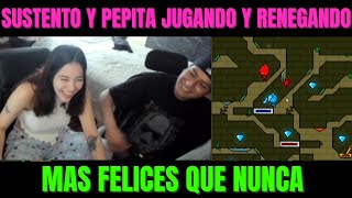 SUSTENTO Y PEPITA MAS ENAMORADOS QUE NUNCA 😍😍  JUGANDO Y RENEGANDO 😂😂 [upl. by Aluap]