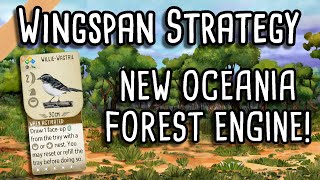 Wingspan Oceania Strategy  How to build a strong forest engine [upl. by Krucik]