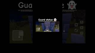 Minecraft guard statueminecraft [upl. by Nekial]