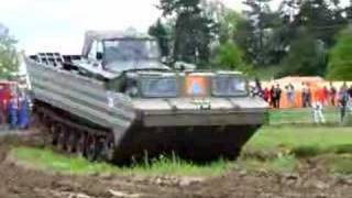 Tracked Amphibious Carrier PTS10 [upl. by Rovert]