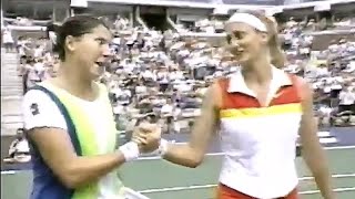 Monica Seles vs Mary Pierce 1997 US Open R4 Highlights [upl. by Raual]